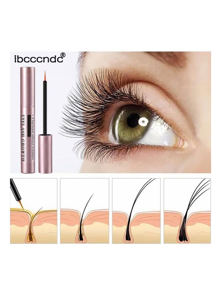 آي بي سي سي سي أن دي سي سيروم نمو الرموش، يعزز مظهر رموش أطول، تركيبة مغذية ومرطبة، 8 مل - Image 5