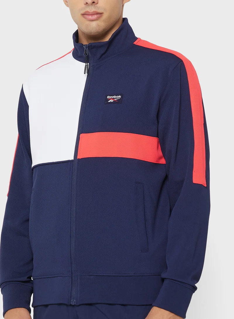 Reebok  Colour Block Track Jacket for Men | Best Price UAE