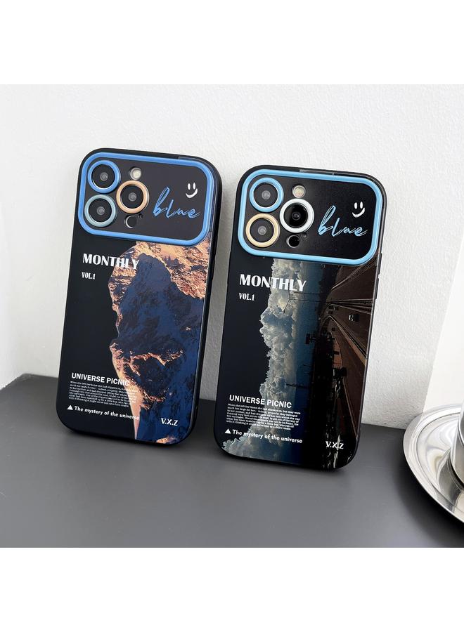 S-TOP Case For iPhone 14 Pro Max Scenery Pattern Large Window TPU Phone Case - Image 3