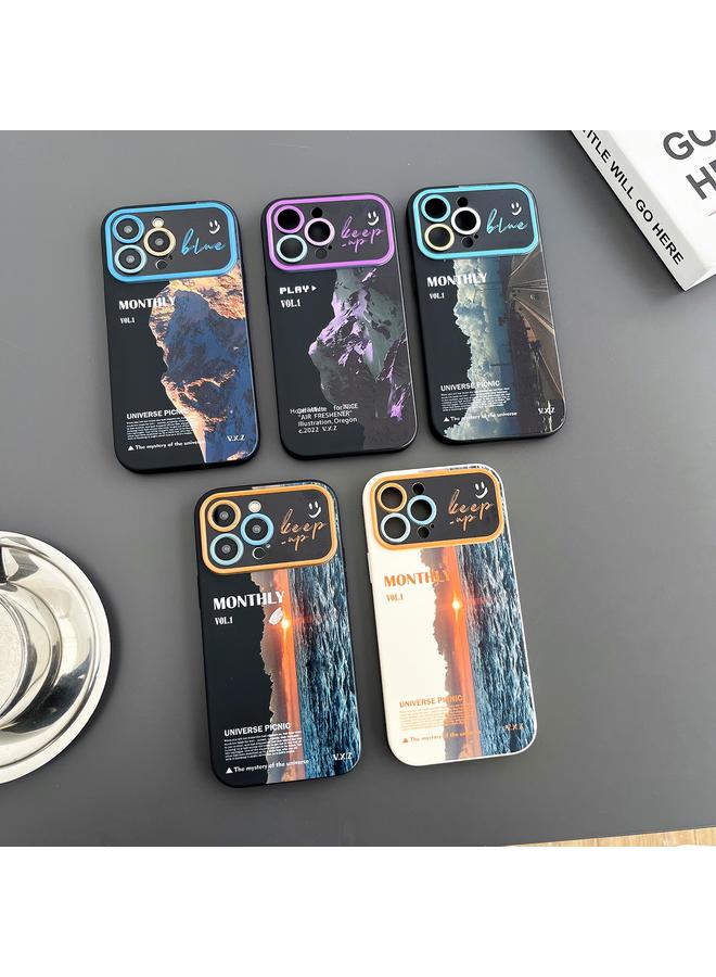 S-TOP Case For iPhone 14 Pro Max Scenery Pattern Large Window TPU Phone Case - Image 2