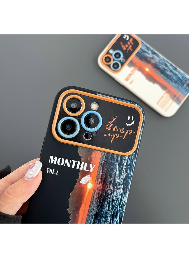 S-TOP Case For iPhone 14 Pro Max Scenery Pattern Large Window TPU Phone Case - Image 4