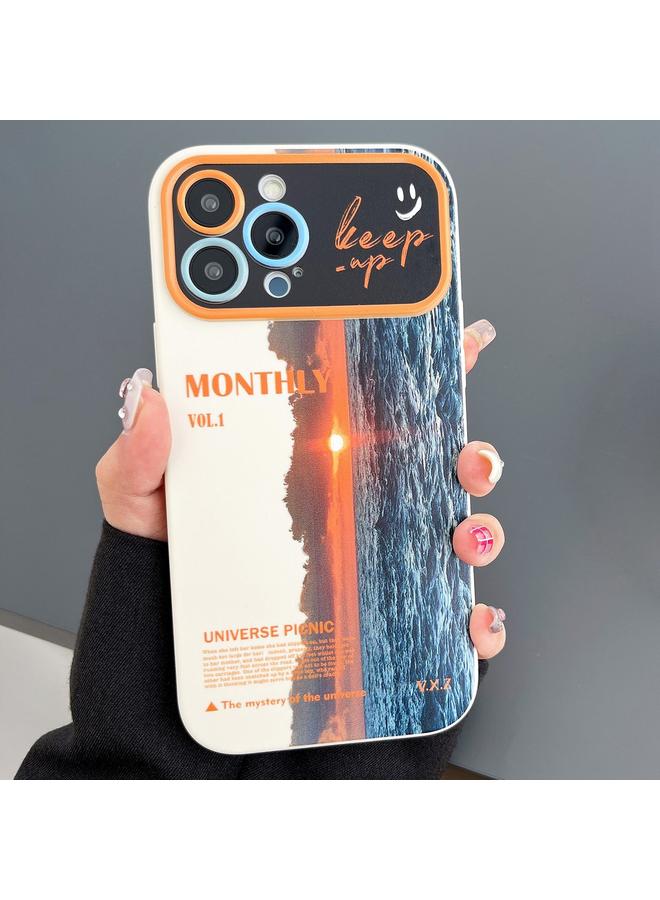 S-TOP Case For iPhone 14 Pro Max Scenery Pattern Large Window TPU Phone Case - Image 1