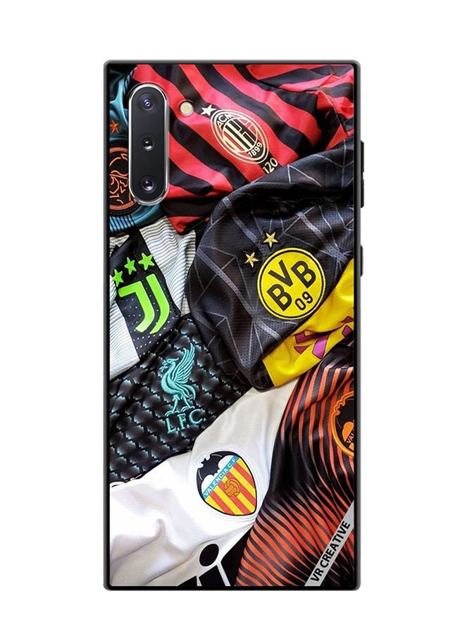 VR CREATIVE Protective Case Cover For Samsung Galaxy Note10 5G Fabric Design Multicolour - Image 1