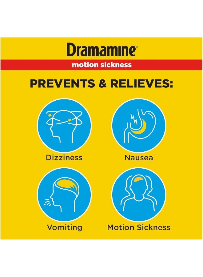 Dramamine Motion Sickness Relief Formula - 36 Count - Image 2