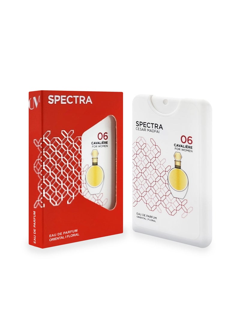 سبكترا بوكيت 006 عطر كافاليير او دي بيرفيوم للنساء - 18مل - Image 1