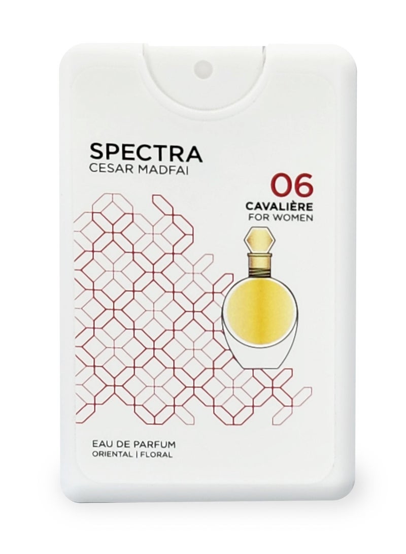 سبكترا بوكيت 006 عطر كافاليير او دي بيرفيوم للنساء - 18مل - Image 2