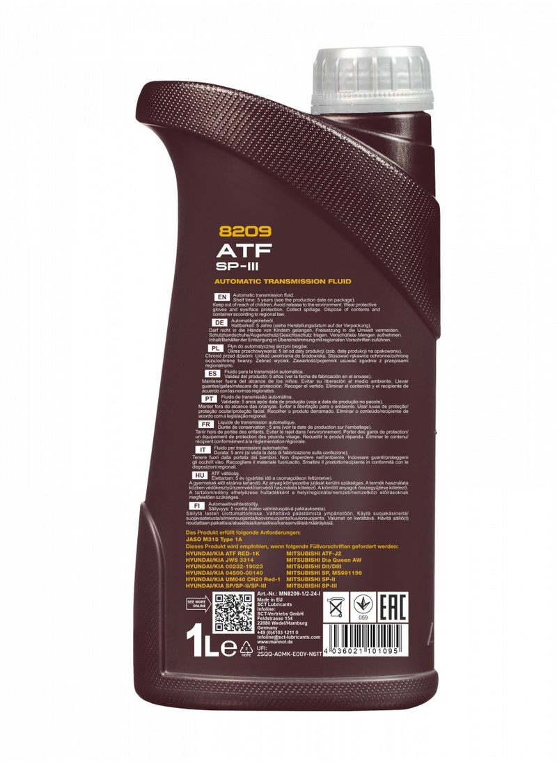 MANNOL ATF SP-lll 1Liter  - Image 2