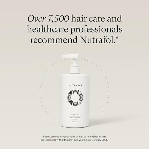Nutrafol Shampoo, Cleanse and Hydrate Hair and Scalp, Improves Hair Volume, Strength and Texture, Physician-formulated for thinning hair. Color Safe, Sultate Free - 1 Liter Bottle - Image 2