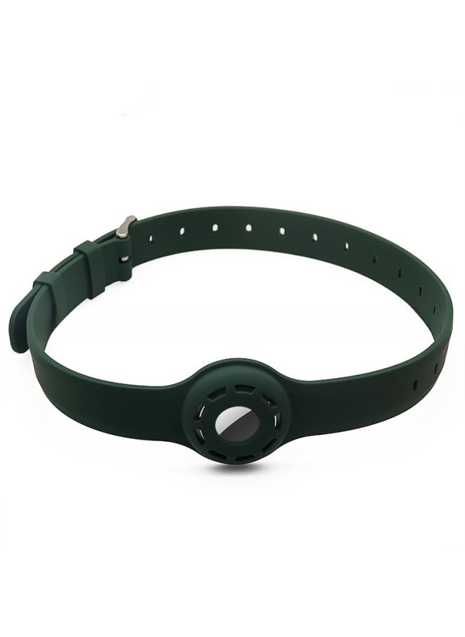 Generic - Suitable For AirTag Dog Collar Positioning Tracker Case For Apple Tracker Collar Case-Color:Midnight Blue-Applicable Model:Large 535*40*20mm - Image 1