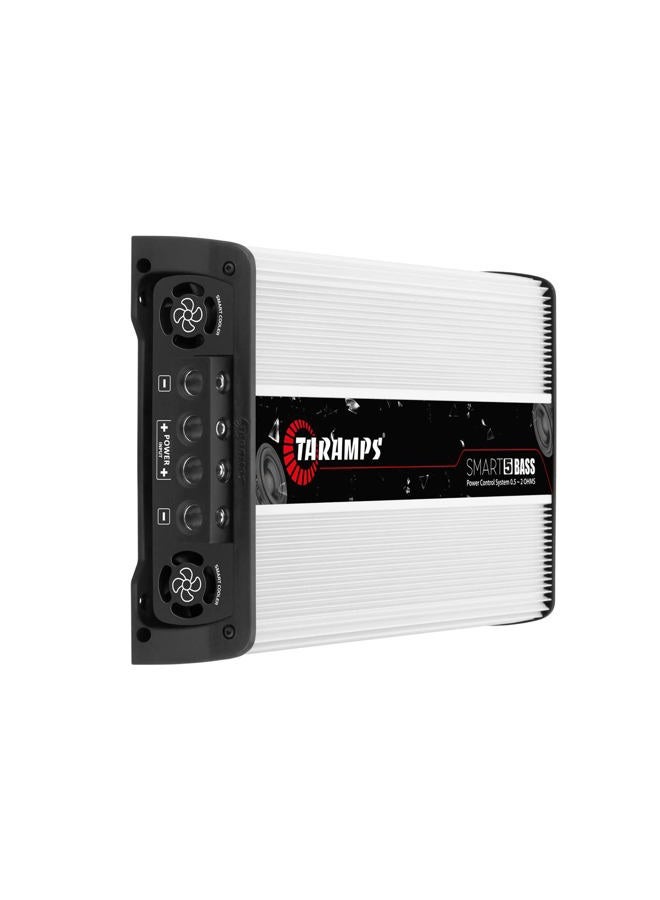 Taramp's مضخم الصوت الذكي 5 بقدرة 5000 واط RMS، مقاومة من 0.5 إلى 2 أوم، متعدد المقاومات، قناة واحدة، طاقة عالية من الفئة D، مونوبلوك، رائع لمكبرات الصوت السفلية، الذكي 5k - Image 2