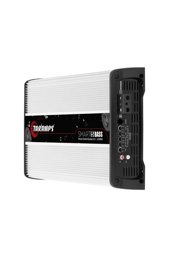 Taramp's مضخم الصوت الذكي 5 بقدرة 5000 واط RMS، مقاومة من 0.5 إلى 2 أوم، متعدد المقاومات، قناة واحدة، طاقة عالية من الفئة D، مونوبلوك، رائع لمكبرات الصوت السفلية، الذكي 5k - Image 3
