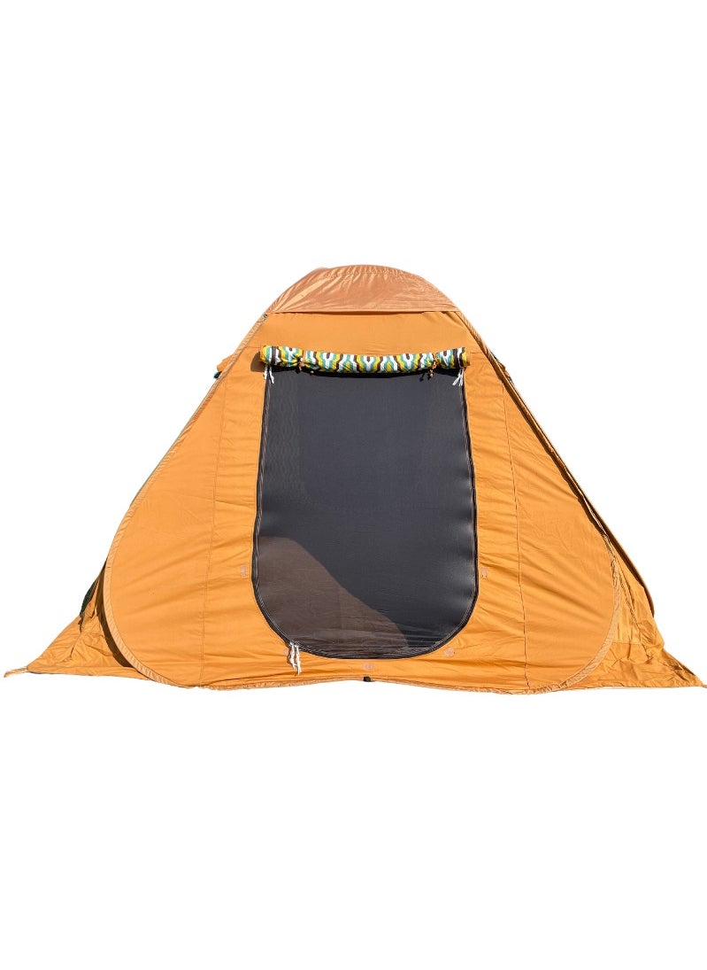 QQCAMP 3X3M Foldable Canvas Tent Portable and Weatherproof Camping Shelter  - Image 2