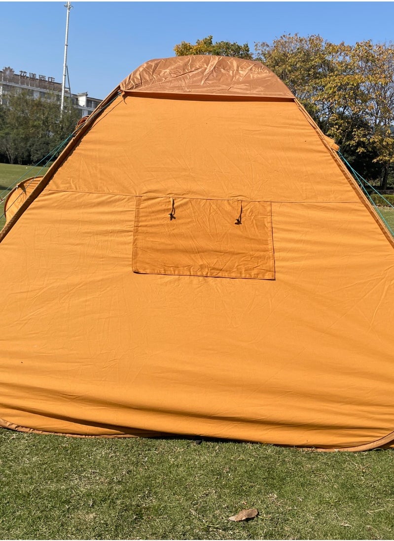 QQCAMP 3X3M Foldable Canvas Tent Portable and Weatherproof Camping Shelter  - Image 3
