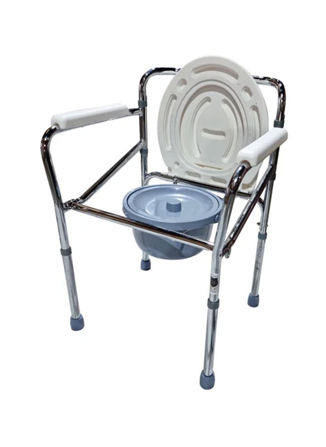Gilani Mobility - Foldable Over Toilet Aid Commode Chair with Toilet Seat - Image 1