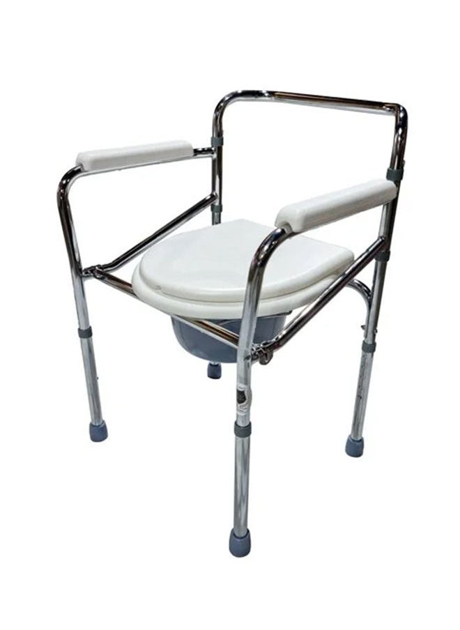 Gilani Mobility - Foldable Over Toilet Aid Commode Chair with Toilet Seat - Image 1