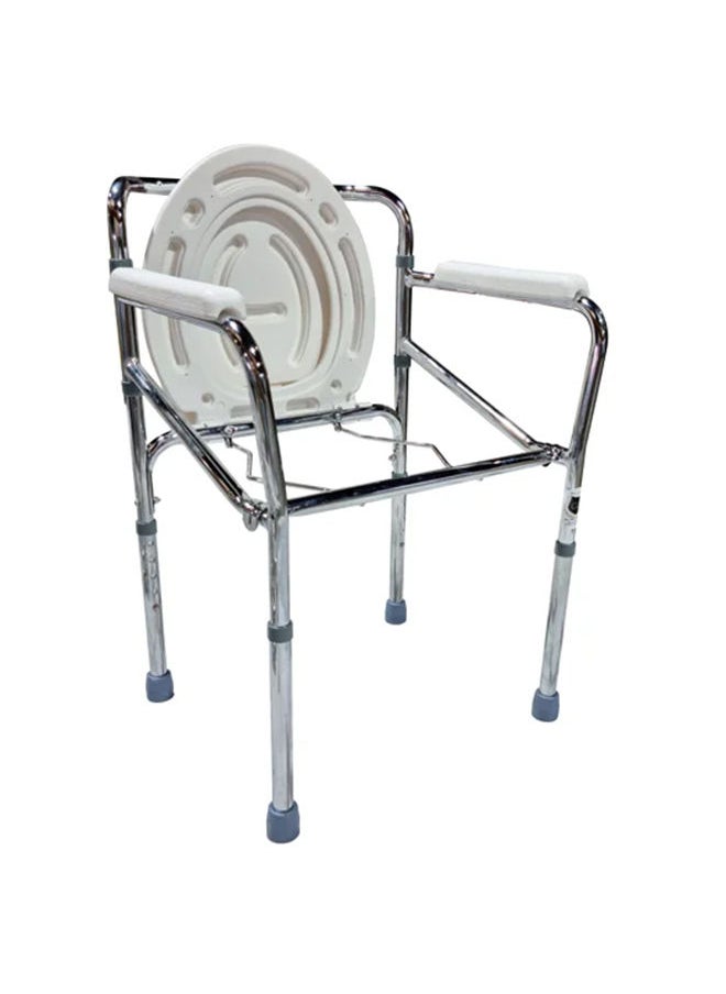 Gilani Mobility - Foldable Over Toilet Aid Commode Chair with Toilet Seat - Image 1