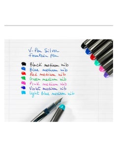 PILOT Pilot Vpen Disposable Liquid Ink Fountain Pen - Light Green -0.58mm  - Image 2