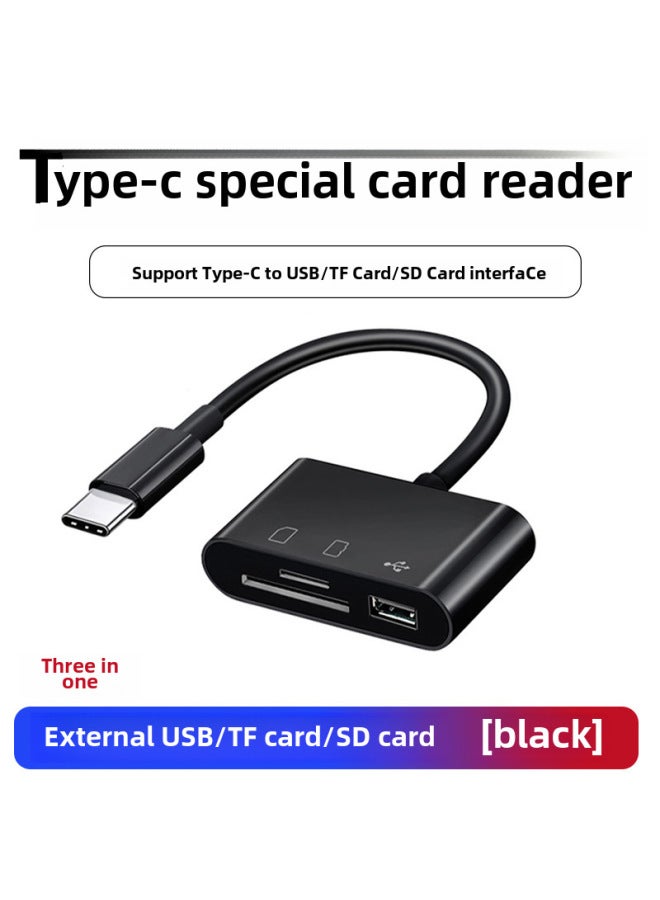 نيوترل عدد كبير من قارئ بطاقات Type-C، هاتف أندرويد Type-C، جهاز كمبيوتر متعدد الوظائف OTG 2.0، قرص SD/TFU - Image 1