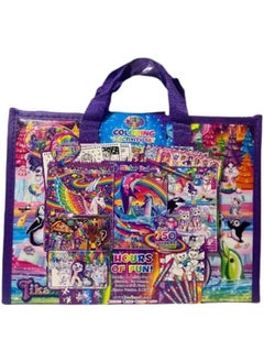 Bendon Bendon Lisa Frank Coloring & Activity Set with Fold Out Storage Case  - Image 2