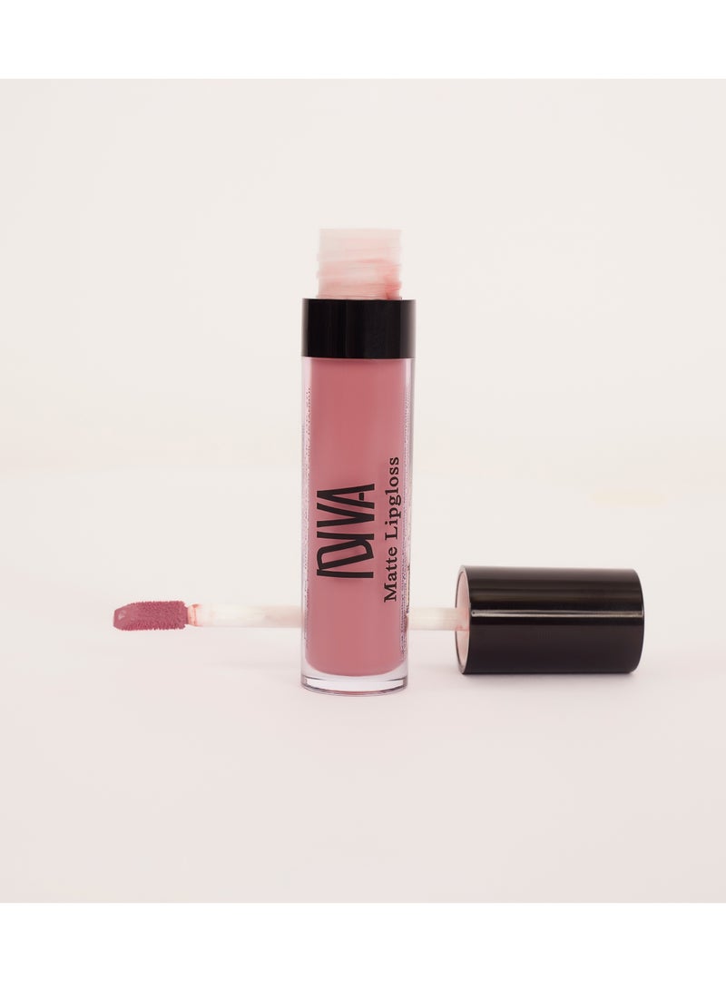 IDIVA Matte Lip gloss, Velvety, Lasts up to 12 H - Image 3