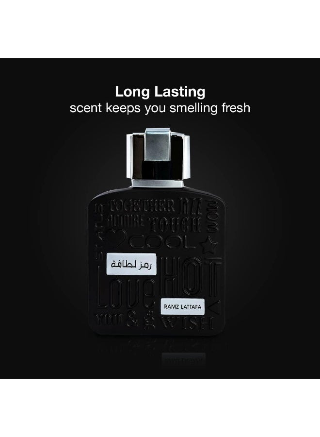 Lattafa Ramz Silver EDP For Men 100ml - Image 5
