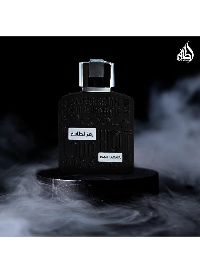 Lattafa Ramz Silver EDP For Men 100ml - Image 4