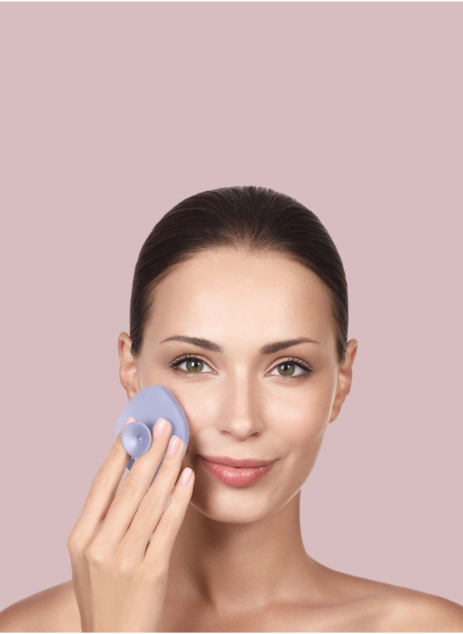 GESKE Smart App Guided Facial Brush 4 In 1 Facial Cleansing Brush With Handle Soft Silicone Brush Professional Facial Cleansing Device Skin Cleansing Device  - Image 4