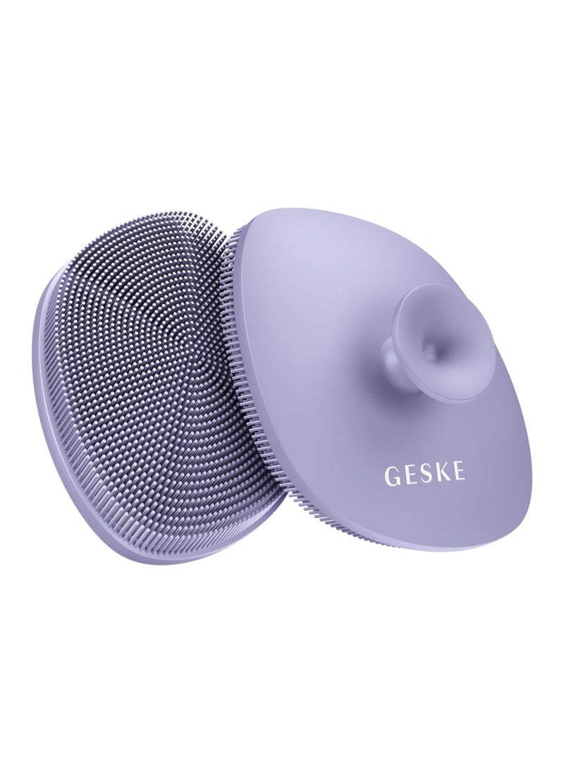 Smart App Guided Facial Brush 4 In 1 Facial Cleansing Brush With Handle Soft Silicone Brush Professional Facial Cleansing Device Skin Cleansing Device