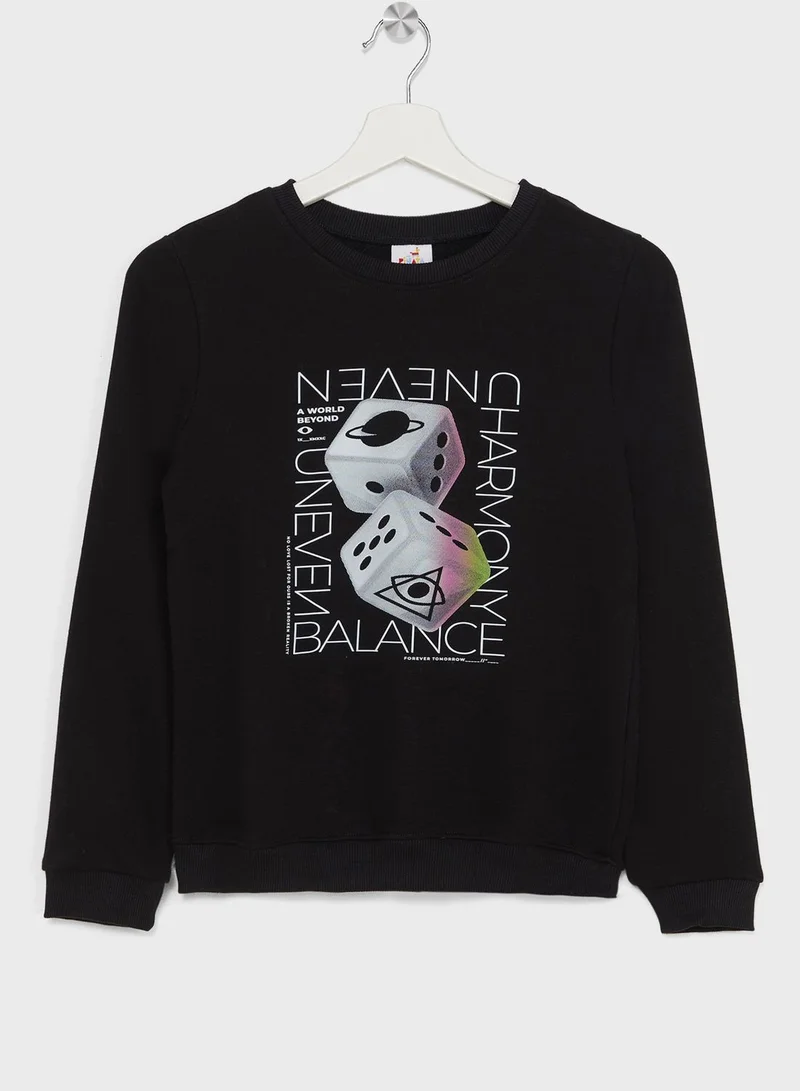 Pinata Boys Graphic Printed Sweatshirt