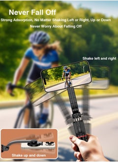 XiuWoo MagStick Selfie Stick Tripod Compatible with MagSafe, 42" Extendable Magnetic Cell Phone Tripod Stand with Wireless Remote, Tripod for iPhone 15 14 13 12 & All Phones  - Image 2