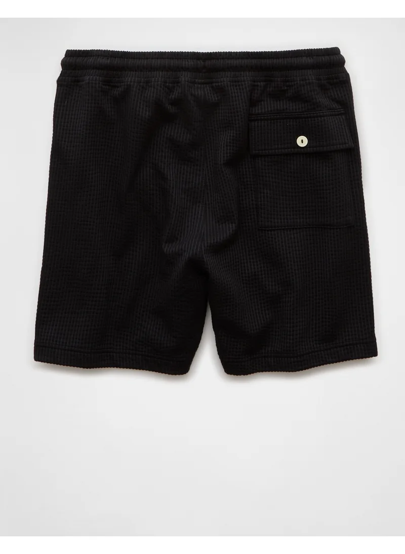 American Eagle AE Flex 5" Knit Striped Trekker Short