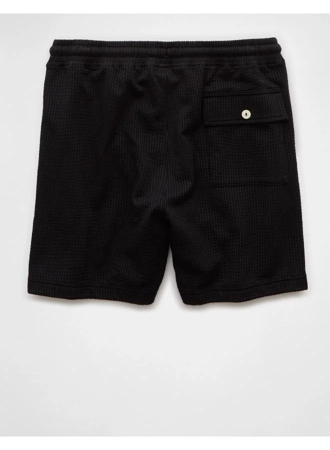 American Eagle AE Flex 5" Knit Striped Trekker Short