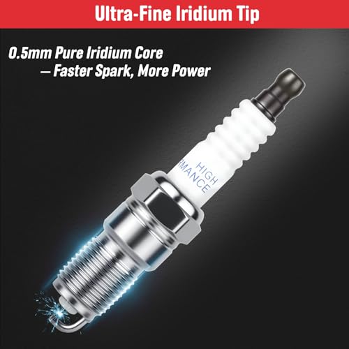 Ozikutech High Performance Iridium Spark Plugs and Wires Set of 8 Fit for 1999-2013 Chevy Silverado Tahoe Suburban Avalanche GMC Sierra Yukon 1500 2500 Escalade 4.8 5.3 6.0 6.2 Ls V8, Replace for 41-162 41-110 - Image 3