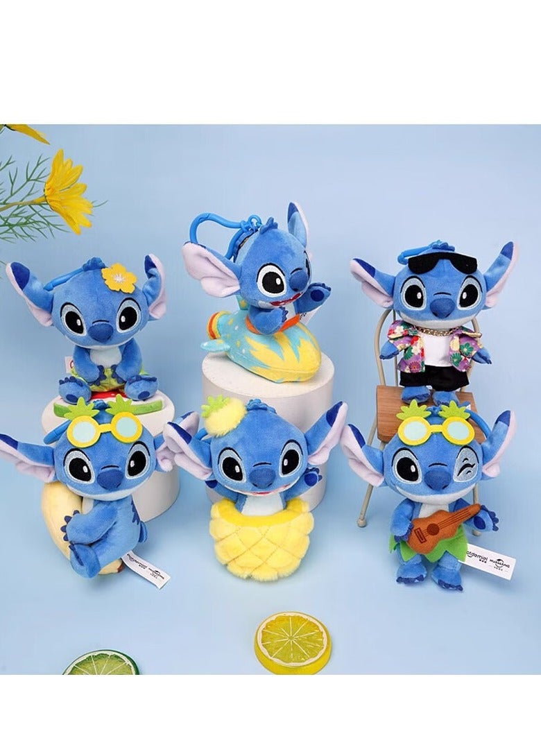Disney Animation Kawaii Stitch Surprise Box Blind Box Pendant Stitch Doll Keychain School Bag Pendant Gift For Boys And Girls  8pcs with box  - Image 3