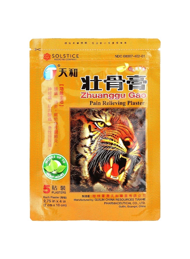 Tianhe Tianhe, Zhuanggu Gao, Pain Relieving Plaster, 10 Plasters  - Image 3