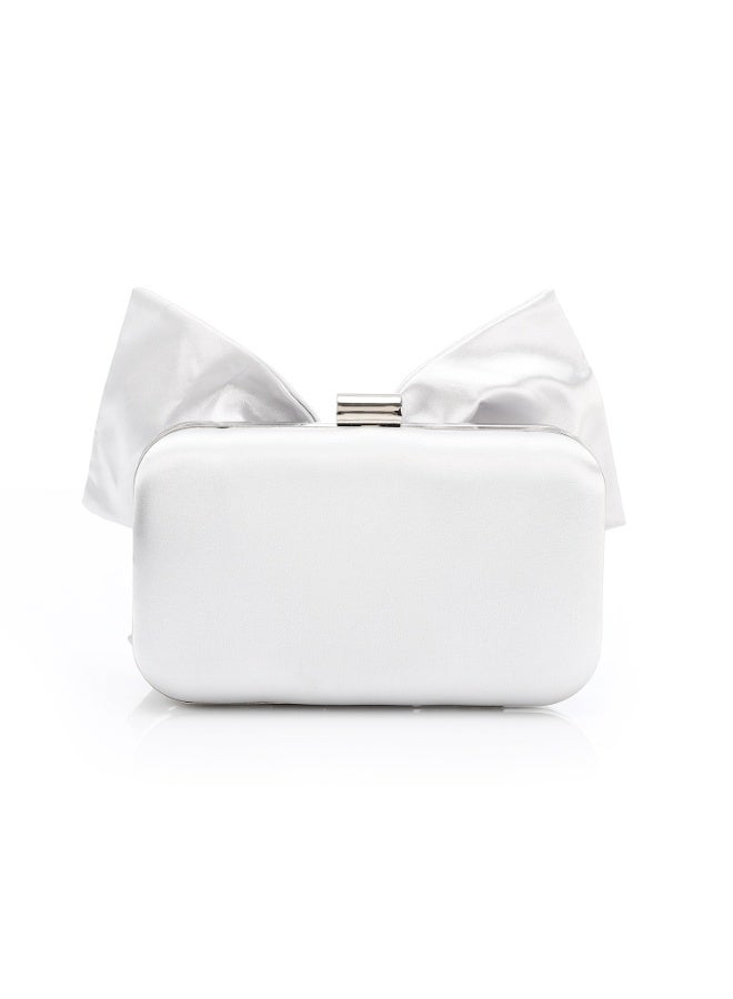 Mr.joe Satin Bow Evening Clutch - Image 3