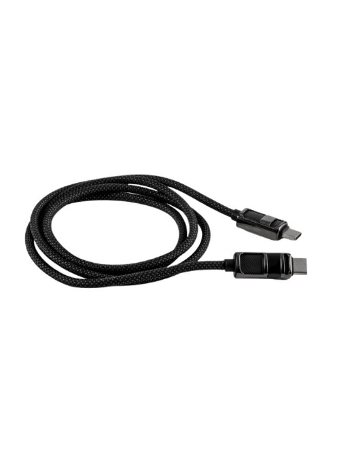 ARKTechno ARK-C2LL2001 Magnetic Absorber Data Cable 1M — 20W Fast Charging USB-C to Lightning Cable with LED Light, 480Mbps High-Speed Transfer, 10,000+ Bend Lifespan, Safe & Durable Charge & Sync Cord - Image 3