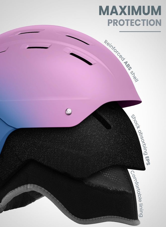 اوت دور ماستر خوذة التزلج OutdoorMaster Kelvin II - خوذة رياضية ثلجية وخوذة للتزلج على الجليد للرجال والنساء والشباب - Image 2