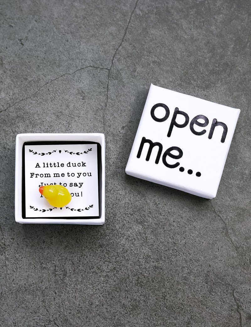 funfeel I Love You Gift, Duck Gift, Matchbox Gift, Gift For Boyfriend, Gift For Girlfriend, Valentine's Day Gift - Image 3