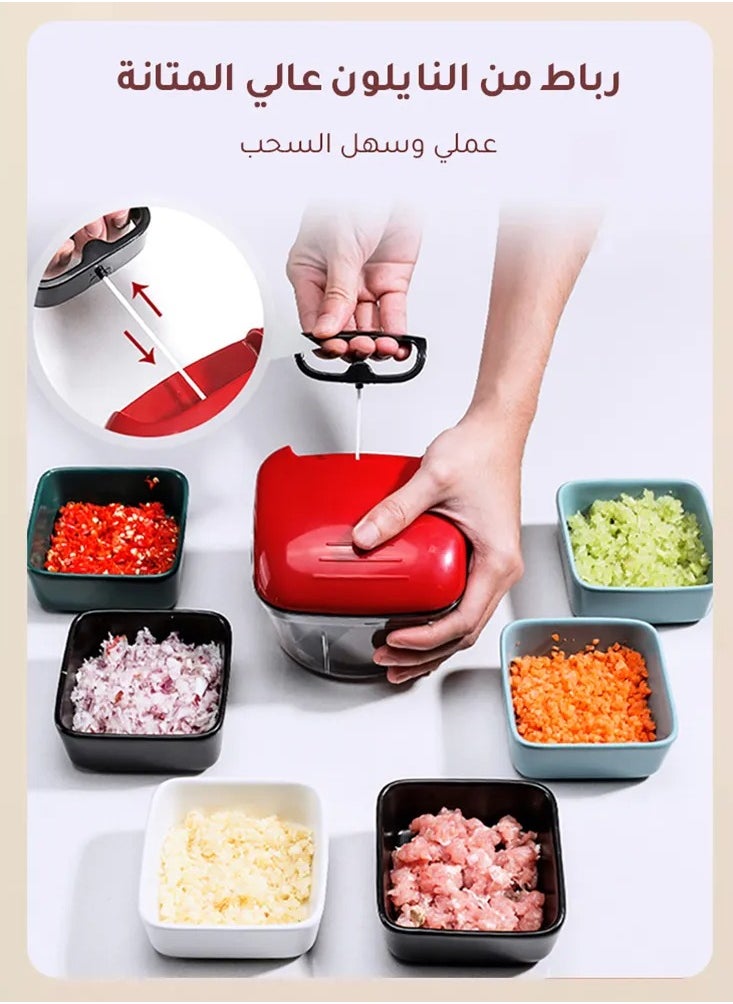 هوم ماستر قطاعة بصل وخضار يدوية هوم ماستر HM-813  - Image 2