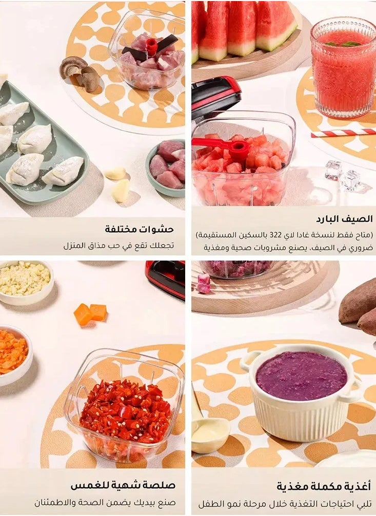 هوم ماستر قطاعة بصل وخضار يدوية هوم ماستر HM-813  - Image 4