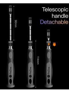 ProOne ProOne Screwdriver Set, 32 in 1 Mini Screwdriver, Magnetic Driver Bits Set, Set, S2 Alloy Steel Pocket Manual Screwdriver Tool Set, Repair Tool Kit - Aluminum Shell  - Image 4