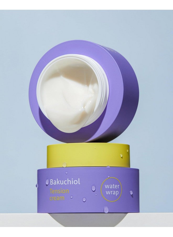 تشارمزون كريم CHARMZONE Bakuchiol WaterWrap Tension - بديل الريتينول الكوري للعناية بالبشرة مع 99% من الباكوتشيول، لتنقية المسام، وحمض الهيالورونيك ثماني الطبقات لشد البشرة، ومكافحة الشيخوخة، والترطيب (50 مل/1.69 أونصة سائلة) - Image 1