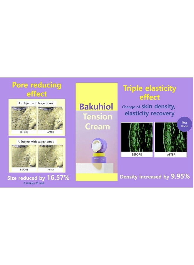 تشارمزون كريم CHARMZONE Bakuchiol WaterWrap Tension - بديل الريتينول الكوري للعناية بالبشرة مع 99% من الباكوتشيول، لتنقية المسام، وحمض الهيالورونيك ثماني الطبقات لشد البشرة، ومكافحة الشيخوخة، والترطيب (50 مل/1.69 أونصة سائلة) - Image 2