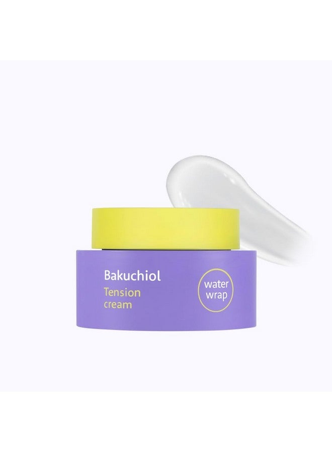 تشارمزون كريم CHARMZONE Bakuchiol WaterWrap Tension - بديل الريتينول الكوري للعناية بالبشرة مع 99% من الباكوتشيول، لتنقية المسام، وحمض الهيالورونيك ثماني الطبقات لشد البشرة، ومكافحة الشيخوخة، والترطيب (50 مل/1.69 أونصة سائلة) - Image 5