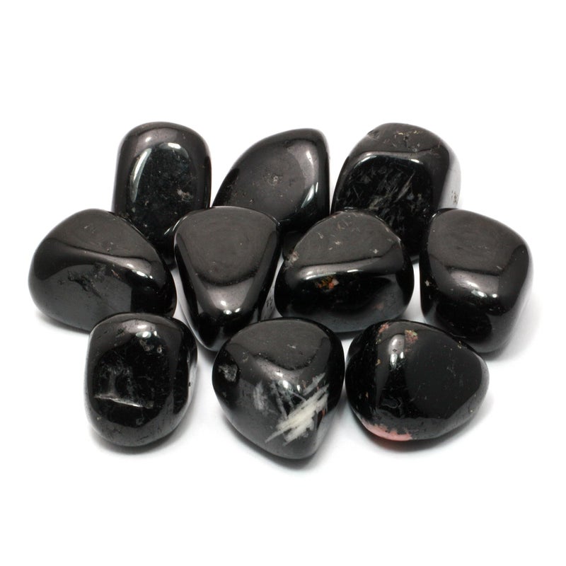CrystalAge Black Tourmaline Tumble Stone (20-25mm) - Pack of 5 - Image 4