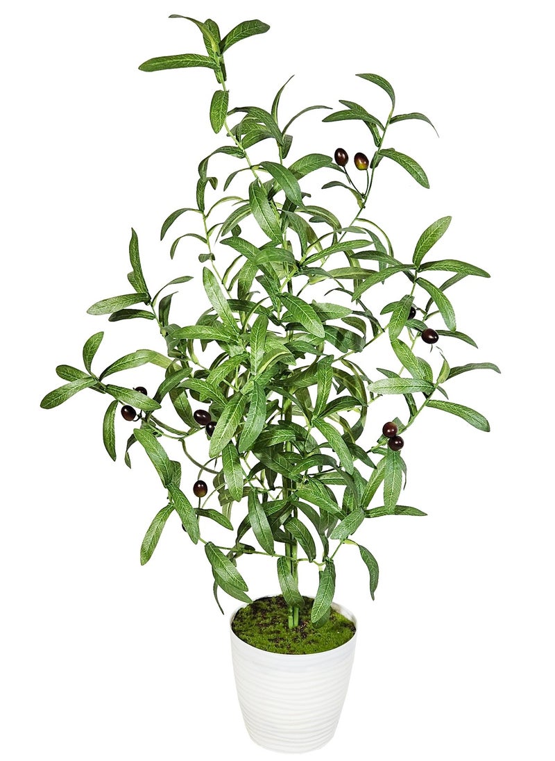 Generic - Magic Style Artificial Olive tree 80 cm in pot - Image 1