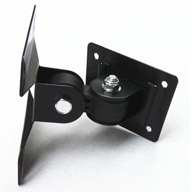 2 Sets Rotation Holder Screen Fixed Support Wall Mount Bracket TV Mount Black - Image 2