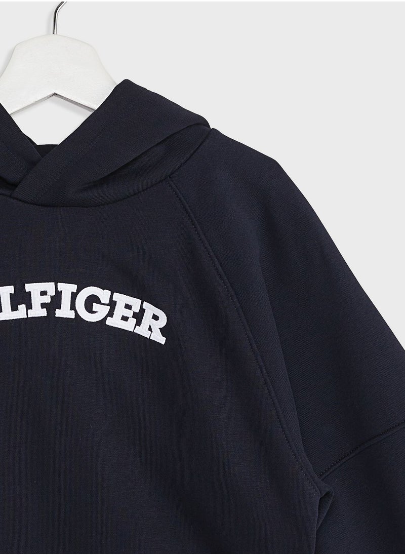 TOMMY HILFIGER - Kids Logo Hoodie - Image 1