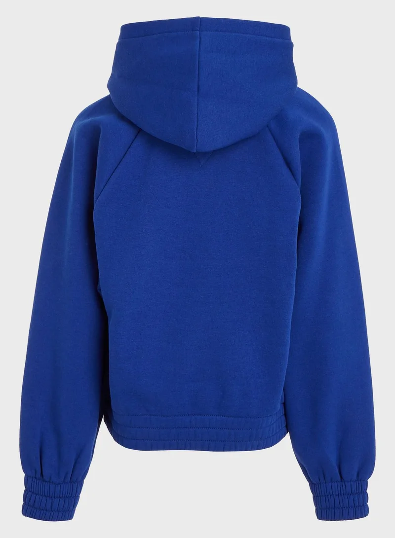 TOMMY HILFIGER Kids Logo Hoodie